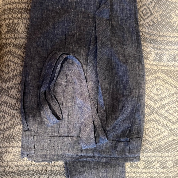 Express Pants Size 8 ankle Light blue - Picture 2 of 4